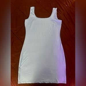 Women’s Bright Blue Bodycon Dress-XL